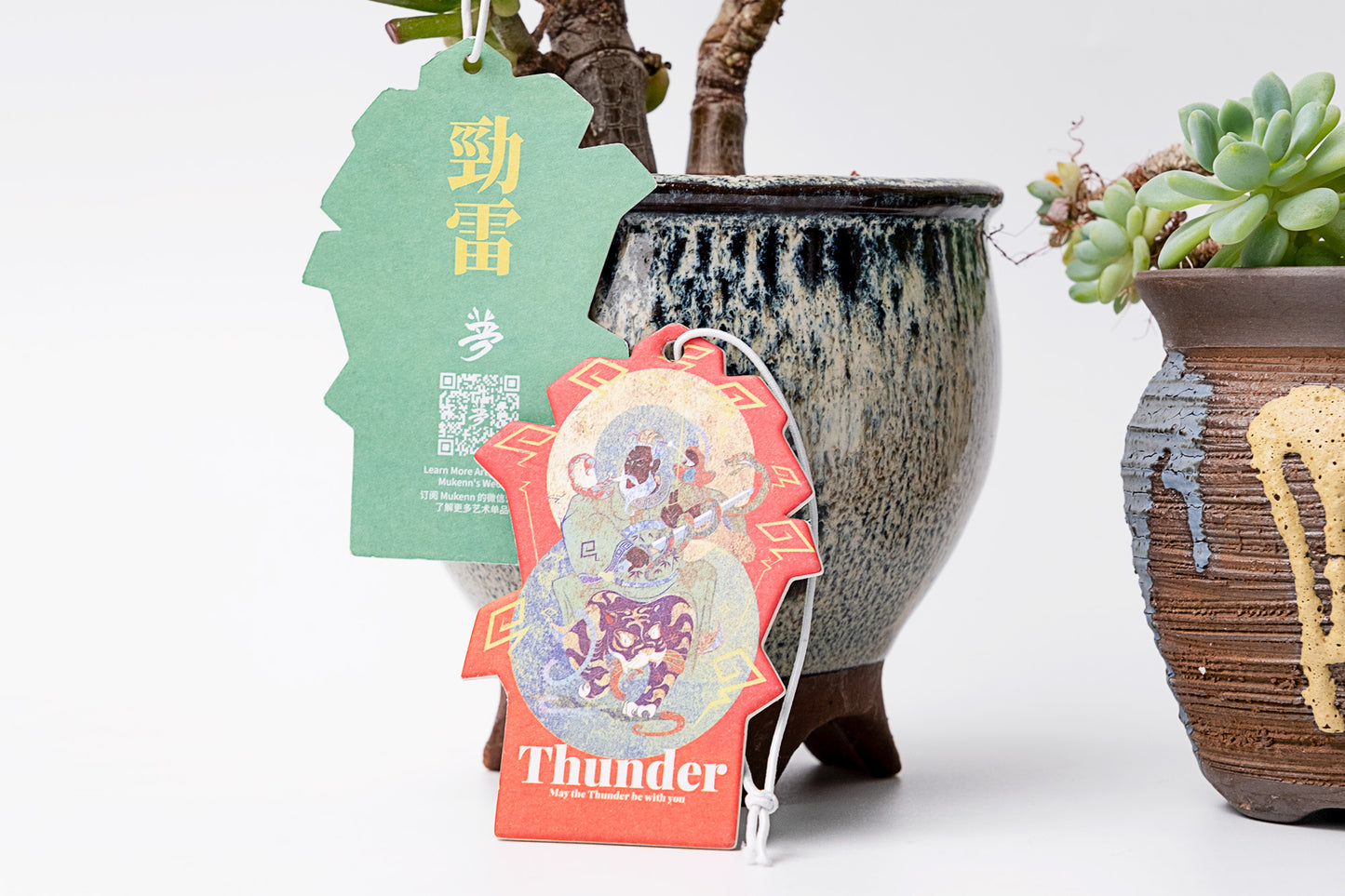 Thunder - 劲雷 Aromatherapy Card 香薰卡片